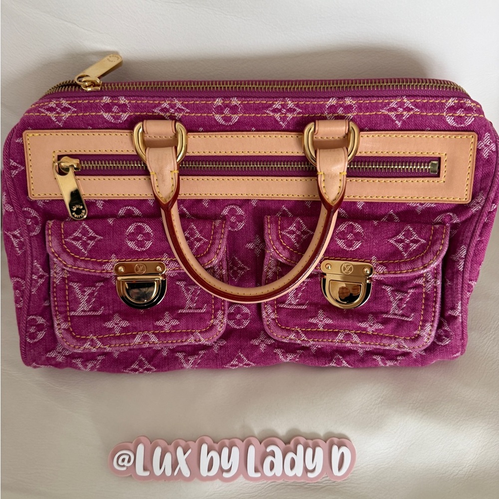 Louis Vuitton Denim Neo Fuschia